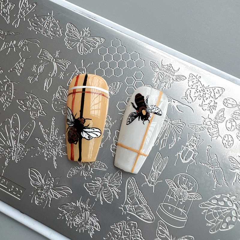 Nail Art Foto - XMQ NAIL ART PLATAS DE STAMPING
