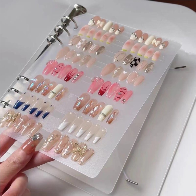 Nail Art Foto - Álbum de Almacenamiento para Piezas de