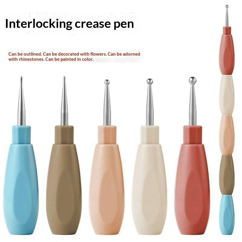 Nail Art Dotting Tool - Juego de bolígrafos para decoración de