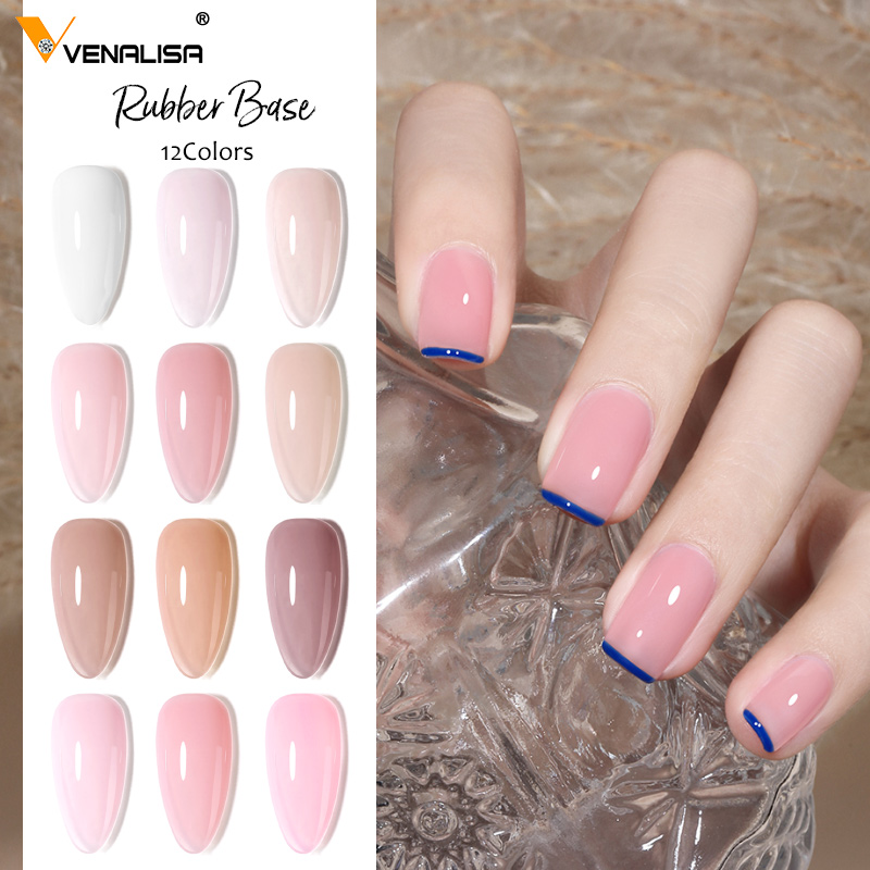 VENALISA, capa Base de goma, e - Nail Art One Piece reseña y precio