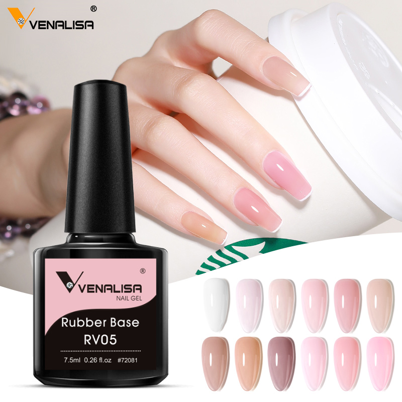 VENALISA, capa Base de goma, e - Nail Art One Piece reseña y precio