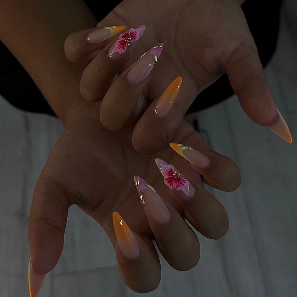 10 Uds. Hecho a mano francés d - Nail Art Xl reseña y precio
