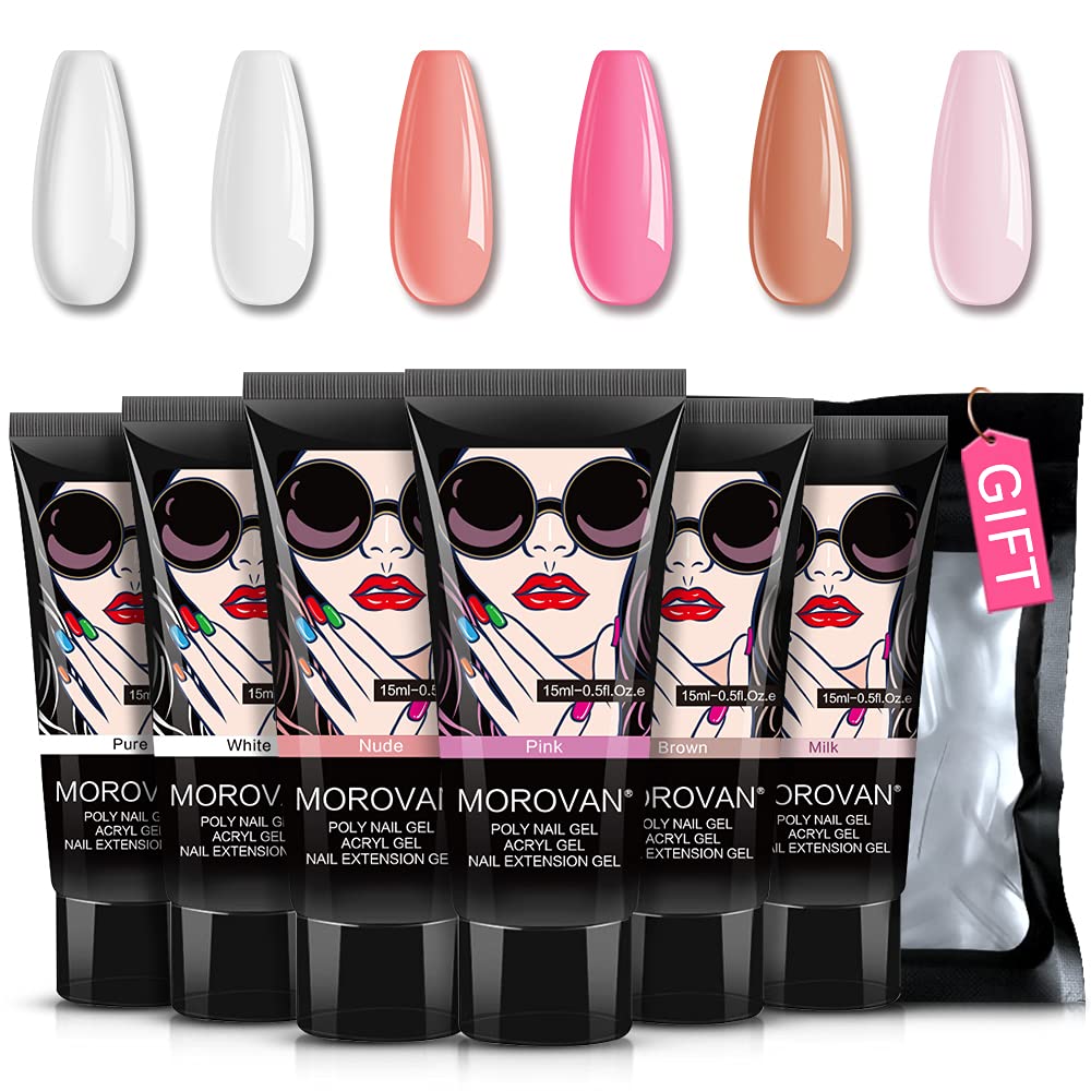 Kit de manicura de Gel polivin - Polygel Nail Kit reseña y precio