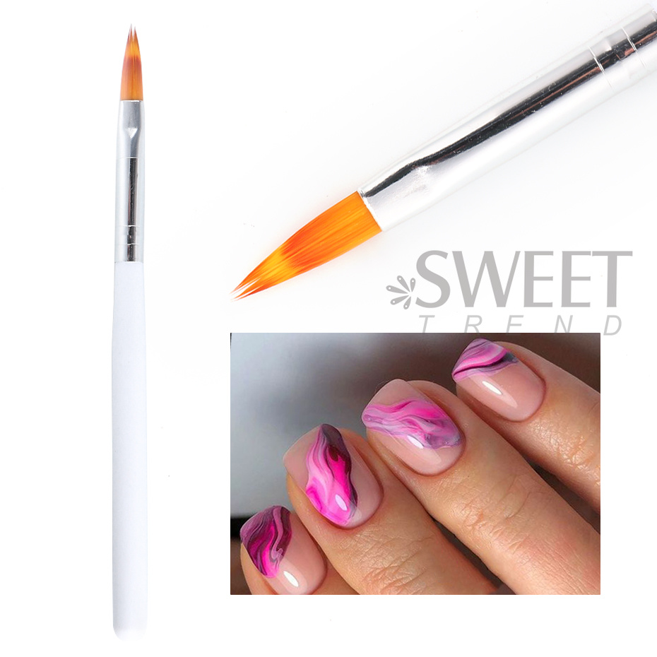 1PC Set de Pinceles para Uñas, - Nail Art Ombre Glitter reseña y precio