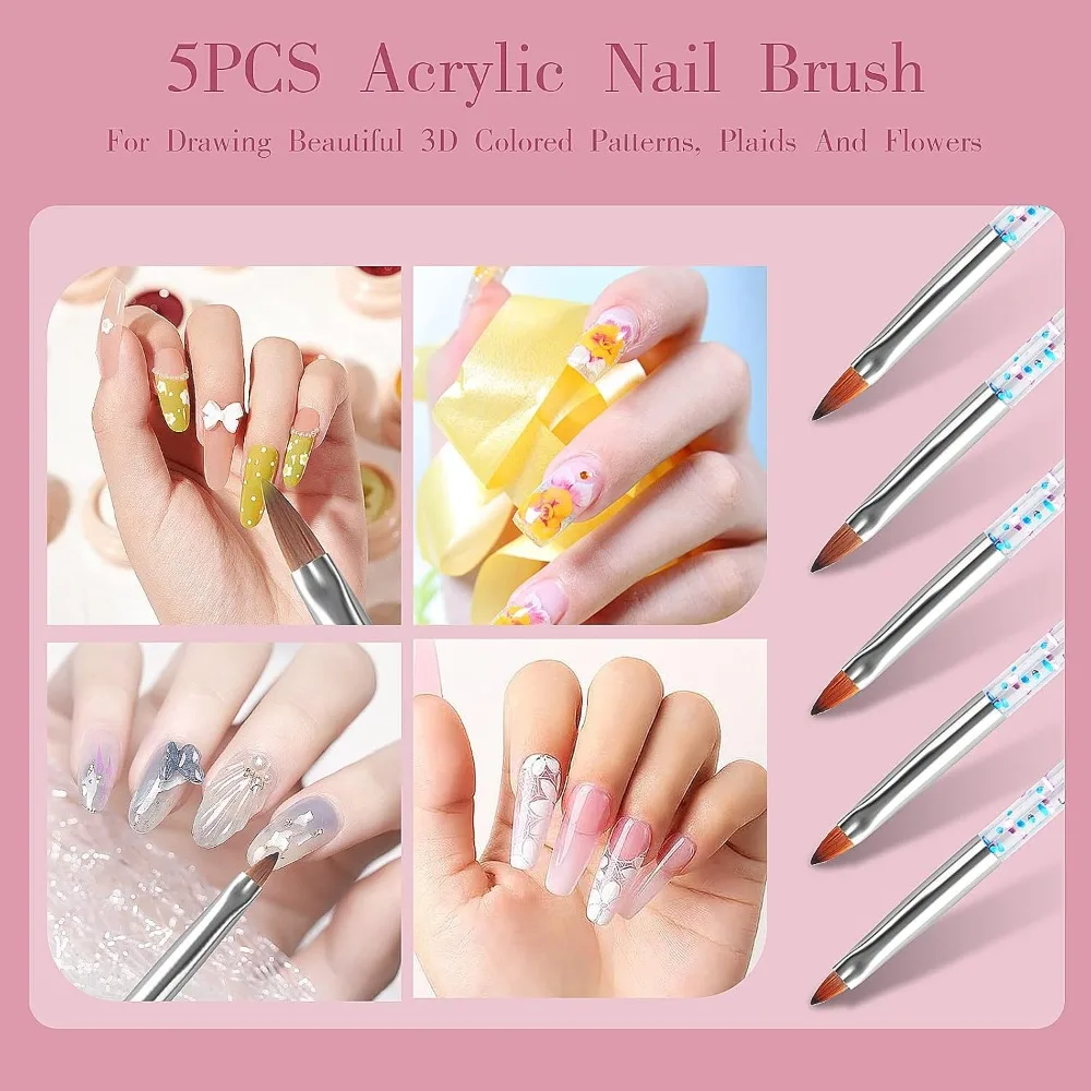 32 pinceles para decoración de - Nail Art Dotting Tool reseña y precio