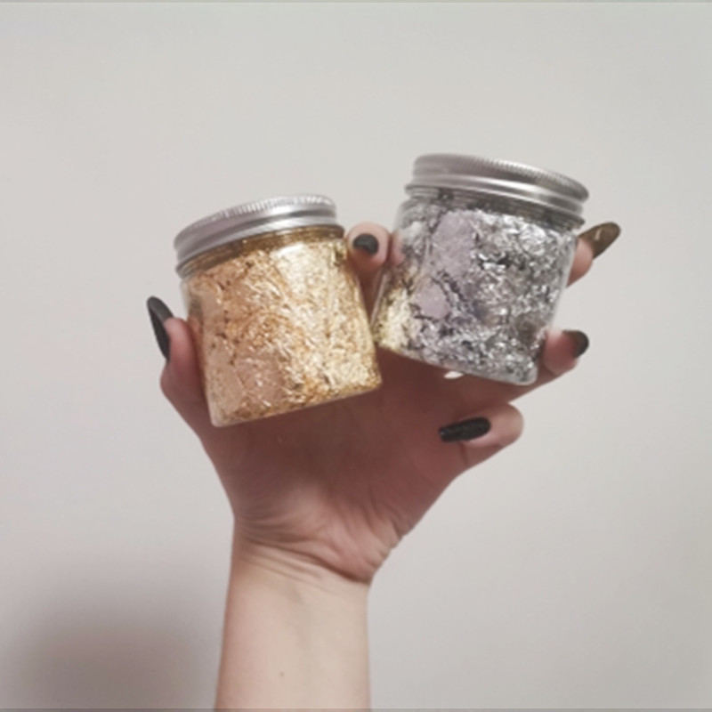 Lámina de imitación de oro ros - Nail Art Gold reseña y precio