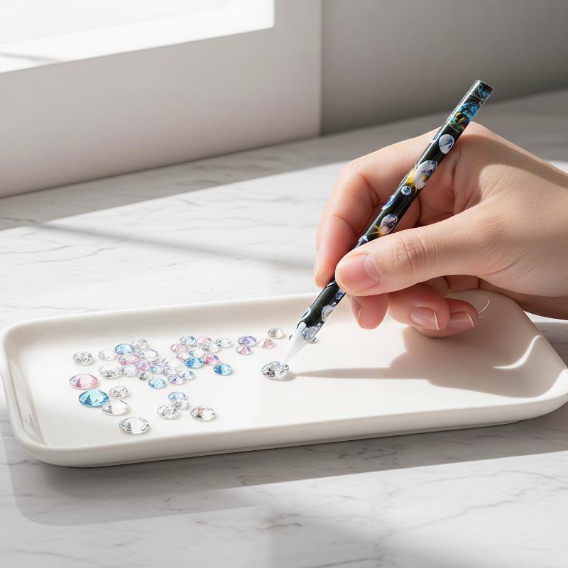 1 Pieza Lápiz de Cera para Dec - Nail Art Dotting Tool reseña y precio