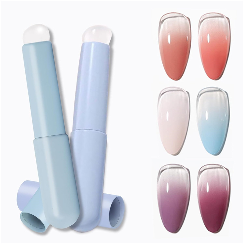 2 uds Nail Art cabeza de silic - Nail Art Ombre Glitter reseña y precio