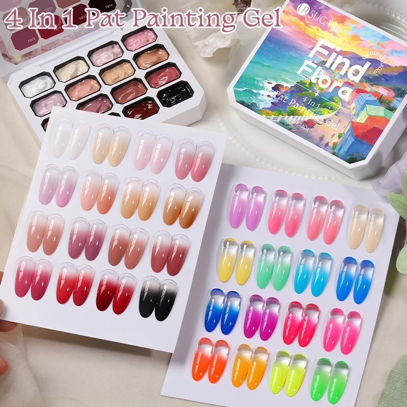 Gel de Uñas 4 en 1, 16 Colores - Nail Art One Piece reseña y precio