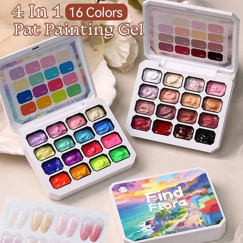 Gel de Uñas 4 en 1, 16 Colores - Nail Art One Piece reseña y precio