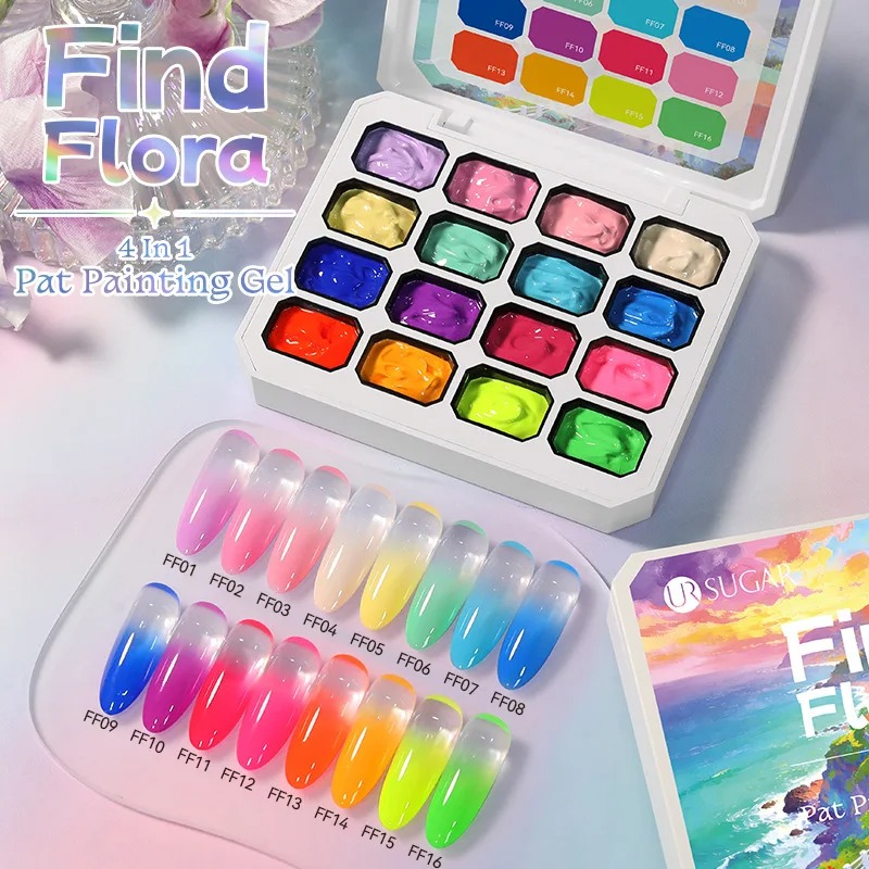 Gel de Uñas 4 en 1, 16 Colores - Nail Art One Piece reseña y precio
