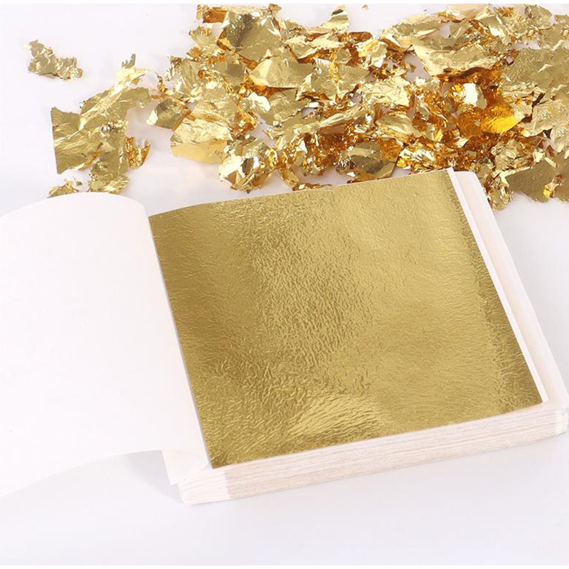 200 Hojas de Lámina Dorada, Lá - Nail Art Gold reseña y precio