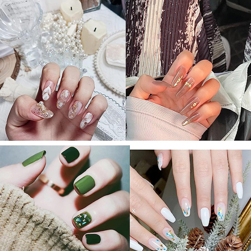 200 Hojas de Lámina Dorada, Lá - Nail Art Gold reseña y precio