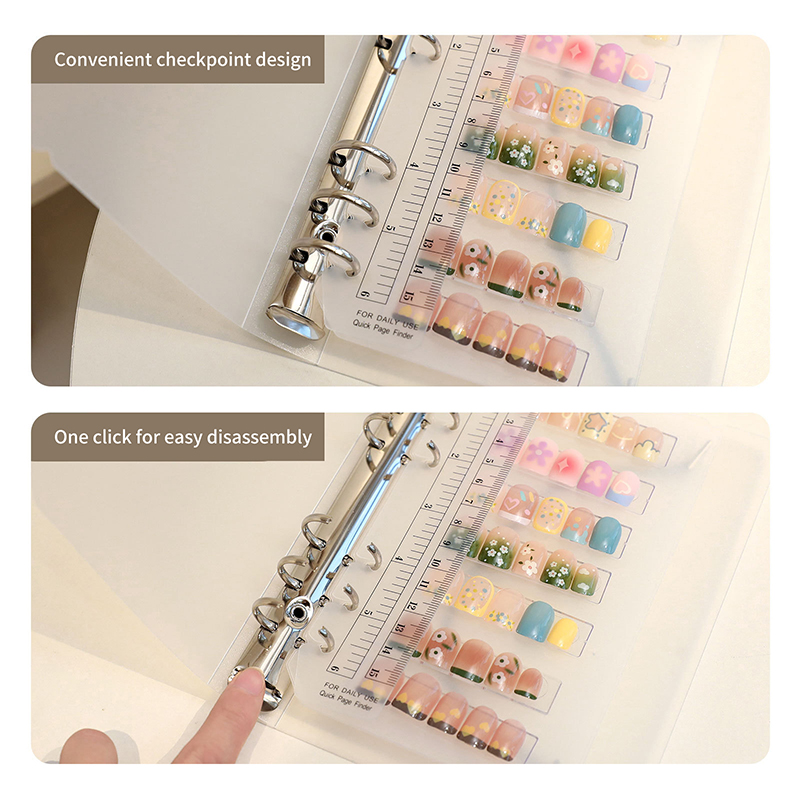Libro de almacenamiento de pie - Nail Art One Piece reseña y precio