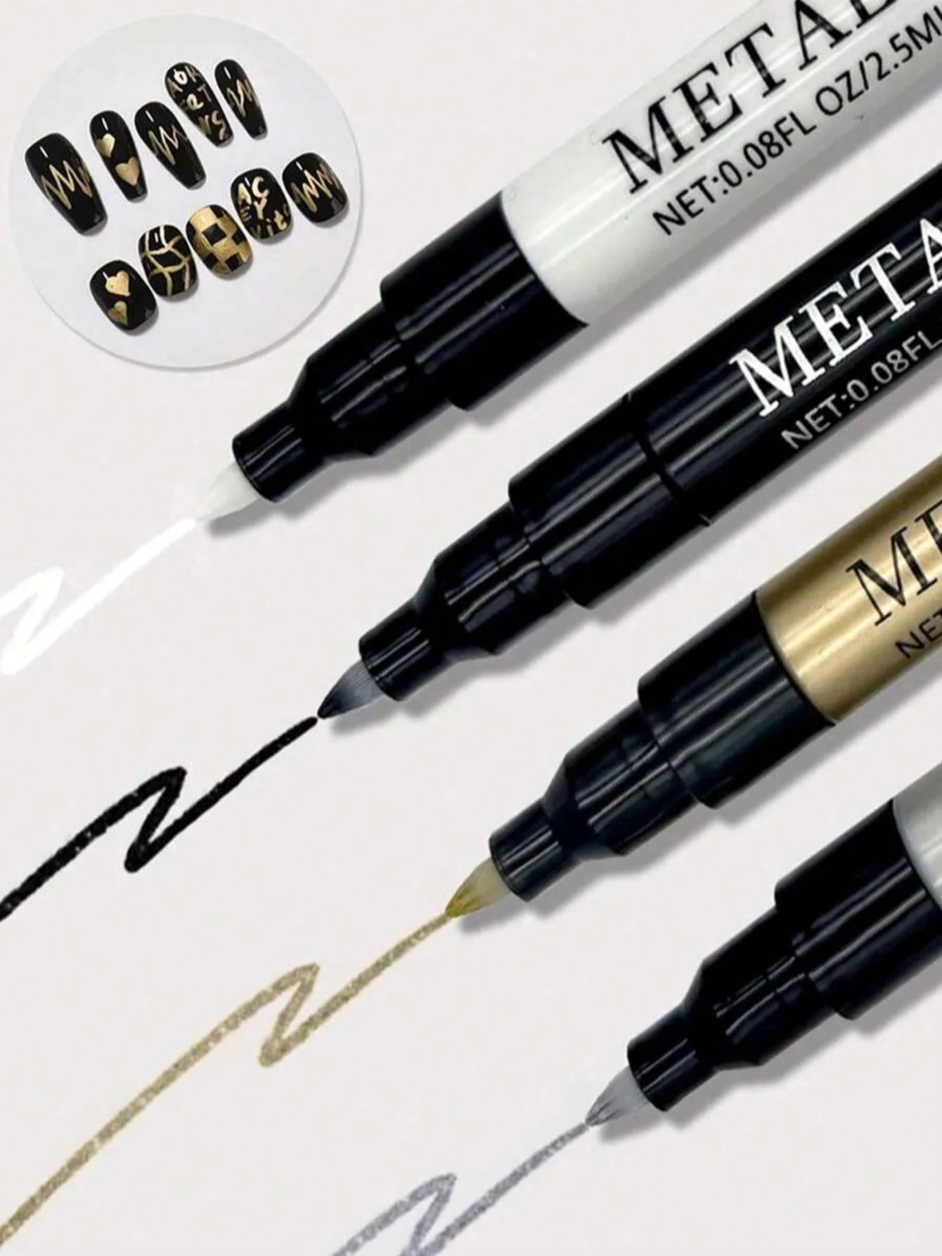Bolígrafo para Decoración de U - Nail Art Gold reseña y precio