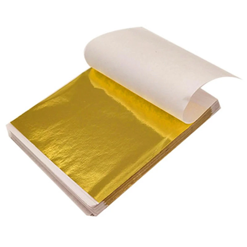 100 Uds. De papeles de alumini - Nail Art Gold reseña y precio