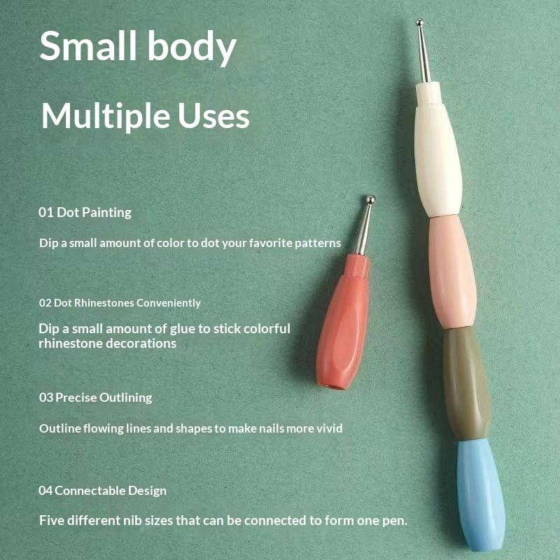 Juego de bolígrafos para decor - Nail Art Dotting Tool reseña y precio