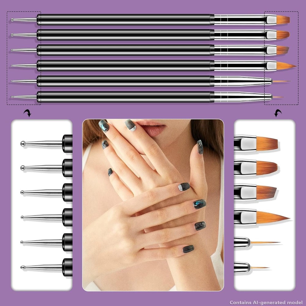 Juego de 6 Herramientas de Dob - Nail Art Dotting Tool reseña y precio