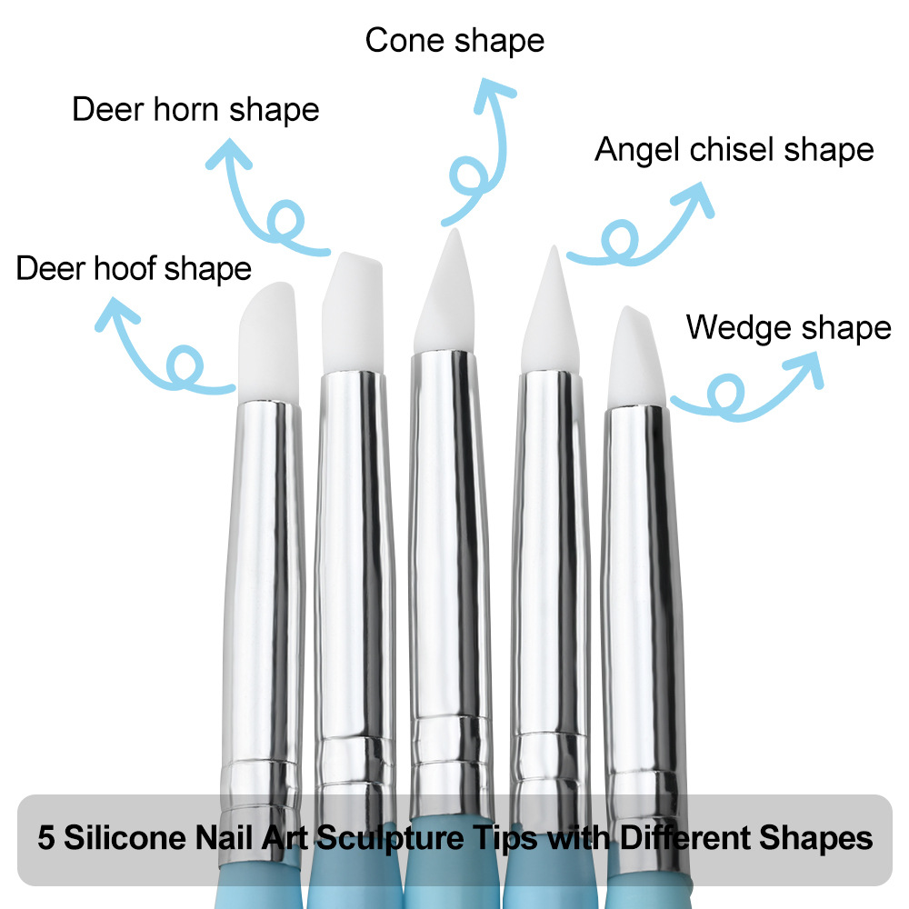 Juego de 1/3/5/6 pinceles para - Nail Art Dotting Tool reseña y precio