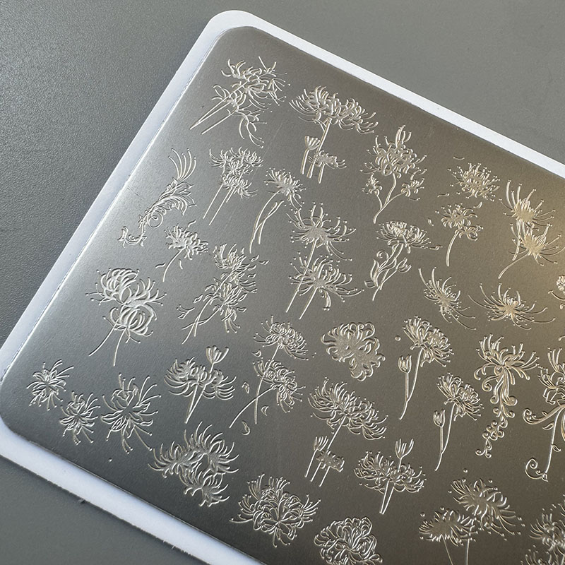 XMQ NAIL ART PLATAS DE STAMPIN - Nail Art Foto reseña y precio